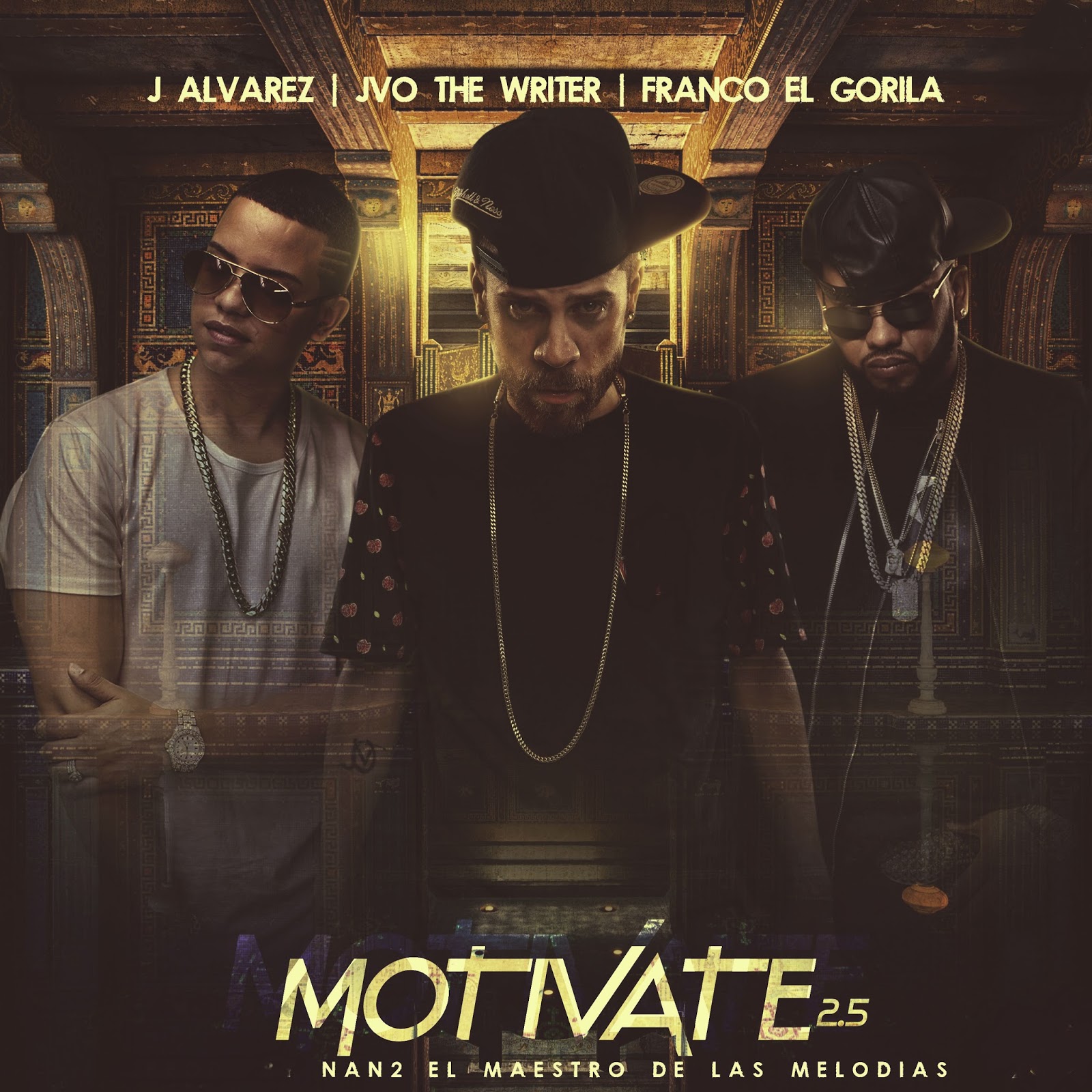 MP3: J Alvarez Ft JVO The Writer y Franco El Gorila - Motivate 2.5