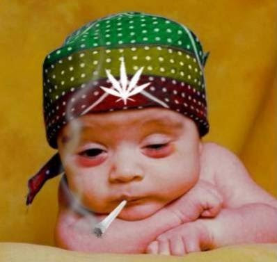 funny babies. funny smoking aby