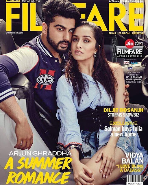 Arjun Kapoor Photoshoot with Shraddha Kapoor