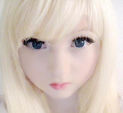 Venus Palermo a.k.a Venus Angelic, the 15 years old 'living doll' girl from London.