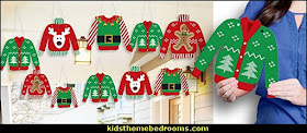 Hanging Ugly Sweater - Outdoor Hanging Decor - Holiday & Christmas Party Decorations