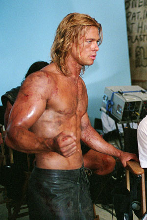 brad pitt fight club body. brad. Is Troy the Hottest Brad Pitt Role Ever?