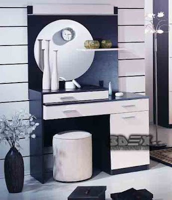 Latest modern dressing table designs for small bedroom interiors 2018 