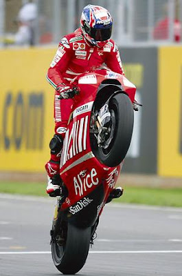 Casey Stoner Champion Team Ducati