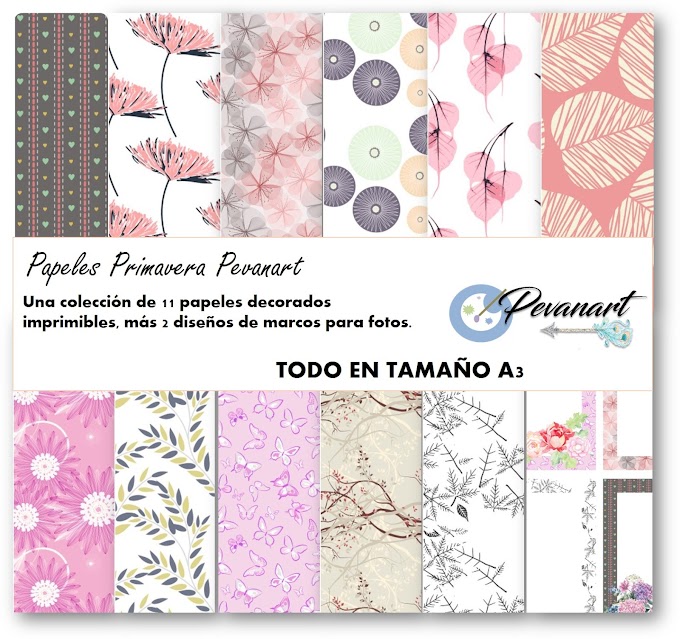 Papel Primavera Pevanart