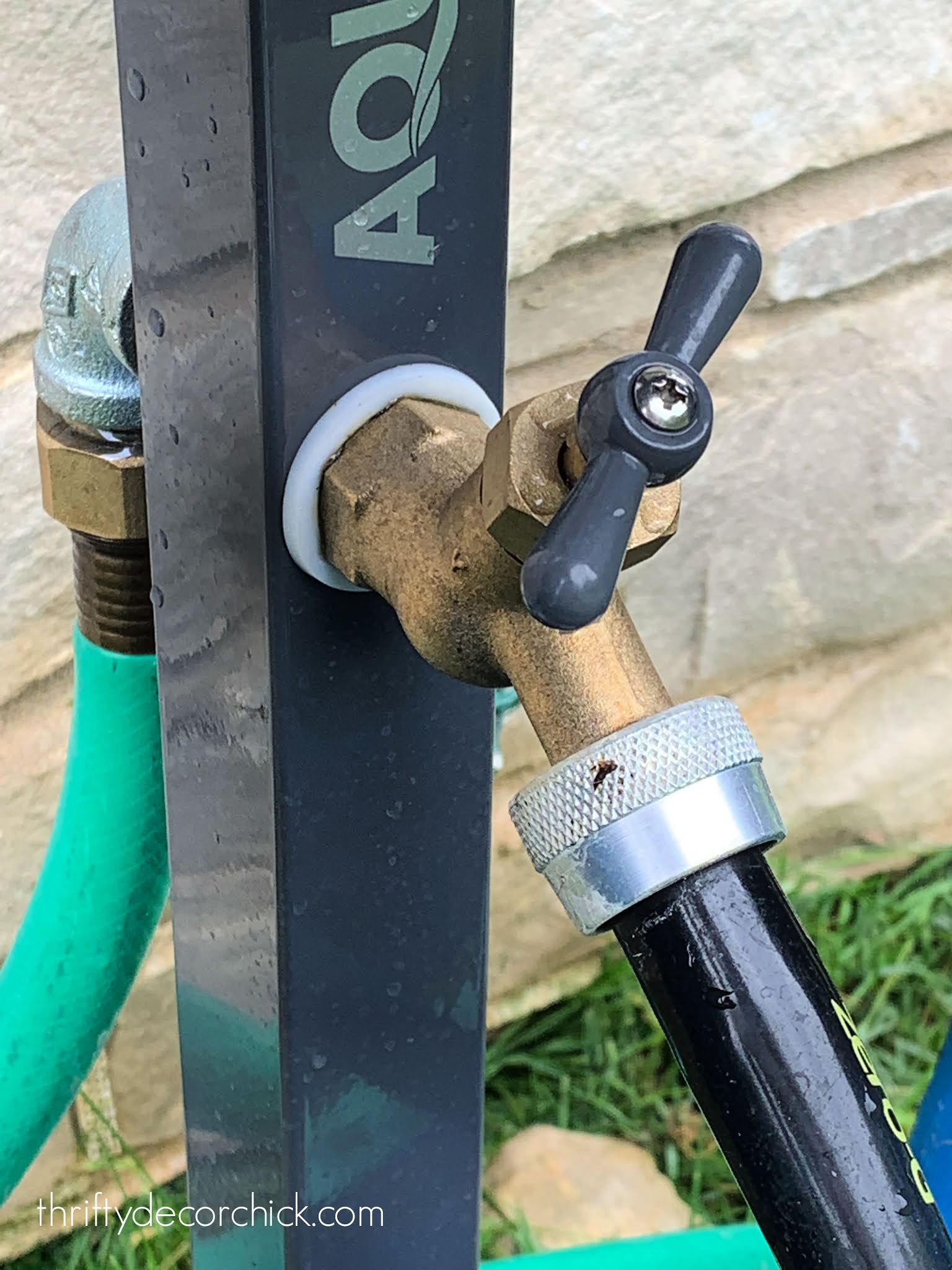 extend and raise hose bib