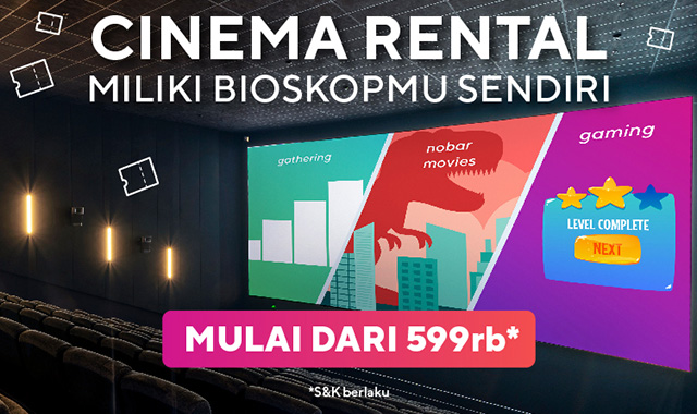 cinema rental sewa bioskop jakarta