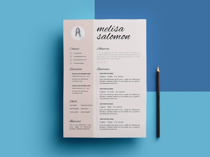 One Page Resume