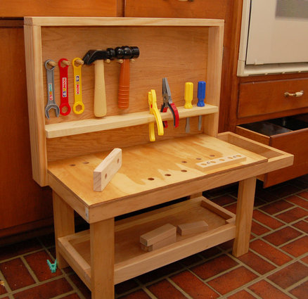 Childrens Tool Bench Plans PDF Woodworking