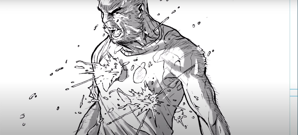 Guilherme Balbi compartilha vídeo incrível do processo de desenho do Old Man Logan