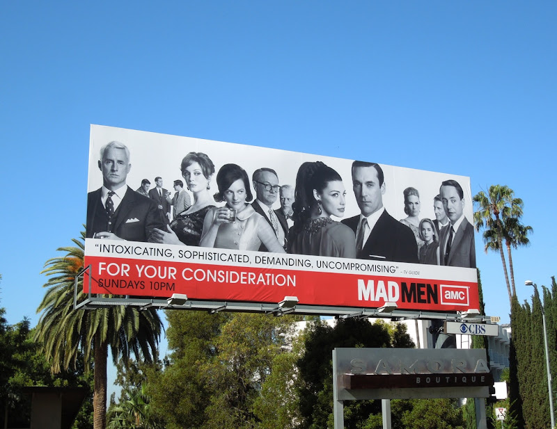 Mad Men season 5 consideration billboard