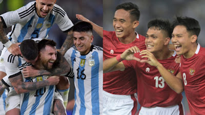 Timnas Argentina akan Bertanding Melawan Timnas Indonesia di FIFA Matchday di Jakarta