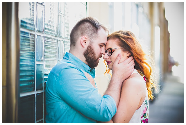 engagement photos downtown Terre Haute