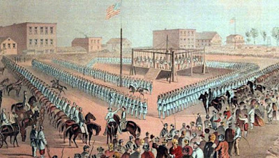 Execution of 38 Dakota men on December 26, 1862