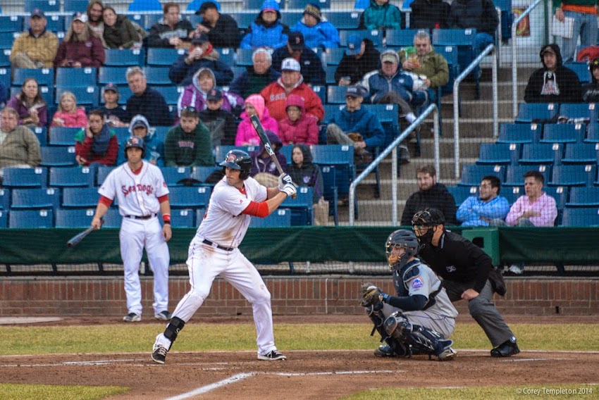 Portland Maine Portland Sea Dogs AA Minor League Baseball at Hadlock Field photos by Corey Templeton