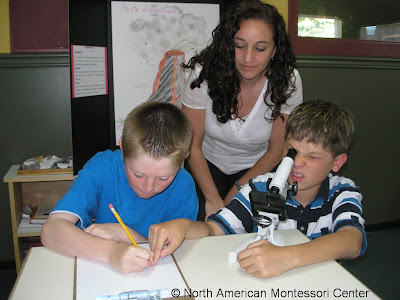 why do I teach NAMC montessori teachers and students microscope