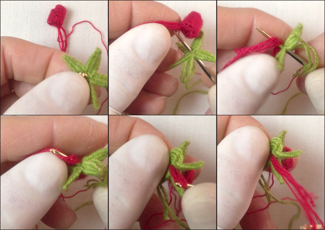 Today, I'm here to introduce a new idea that will add depth to your 3D embroidery work.  I'll be demonstrating how to create three-dimensional rosebuds using the Standalone Woven Picot and Chain Woven Picot Stitch techniques.