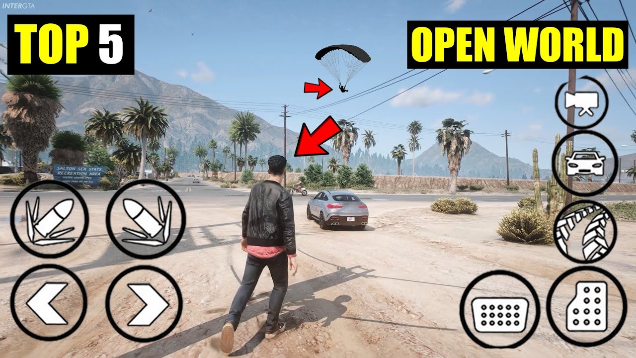 TOP 6 Best Open World ROLE PLAY Games like GTA 5 Online for Android & iOS!  • High Graphics Games 