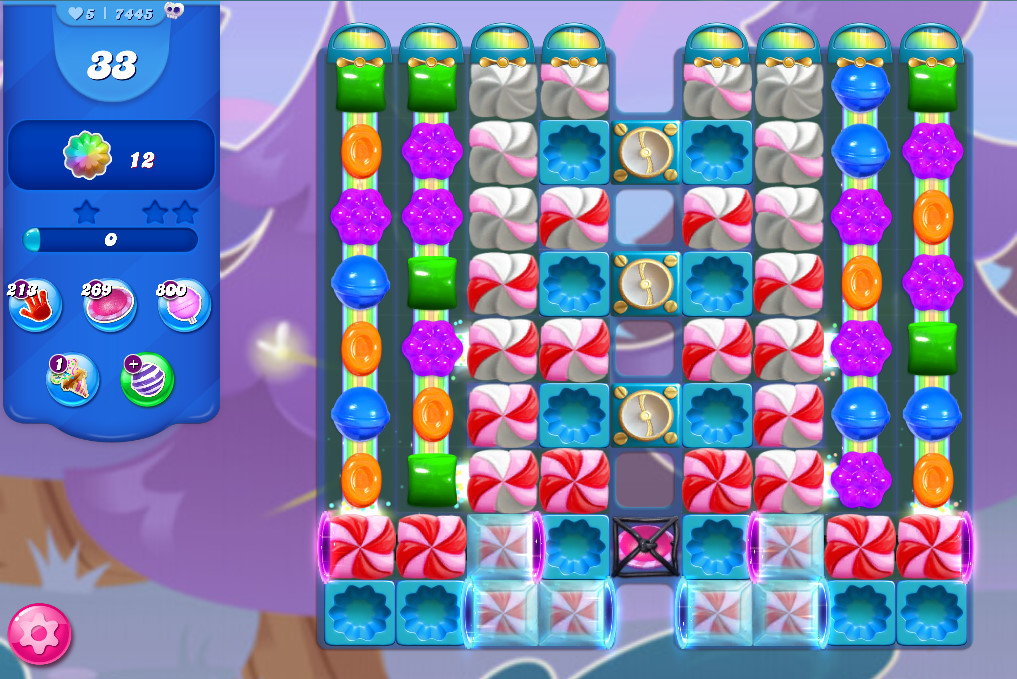 Candy Crush Saga level 7445