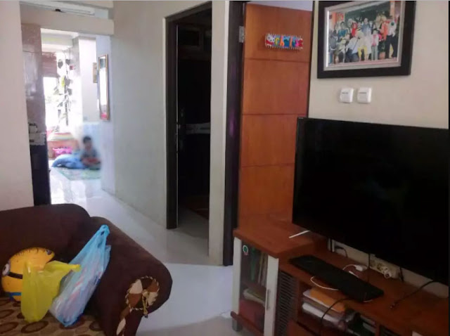 Ruang tamu (Living Room) - Jual Over Kredit Rumah Komplek di Cikoneng, Bojongsoang, Bandung