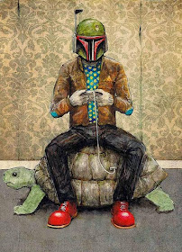 04-Boba-Fett-Luke-Tobias-Surreal-Drawings-from-Popular-Culture-www-designstack-co