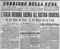 milano bombardamento prima guerra WWI