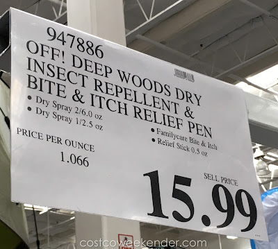 Deal for the Off! Deep Woods Dry Insect Repellent at Costco