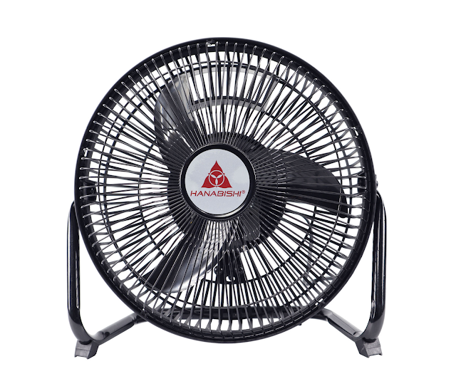 Hanabishi Industrial Floor Fan 12"