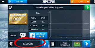 How to play multiplayer offline game Dream League Soccer