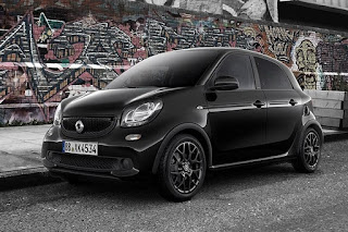 Smart ForFour Edition Black (2016) Front Side