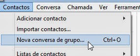 Fazer chamadas de vídeo em Grupo no Skype