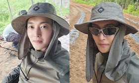 Kim Hyun Joong is enjoying life as a corn farmer