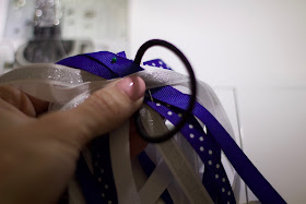 DIY Ribbon Ponytail Holder