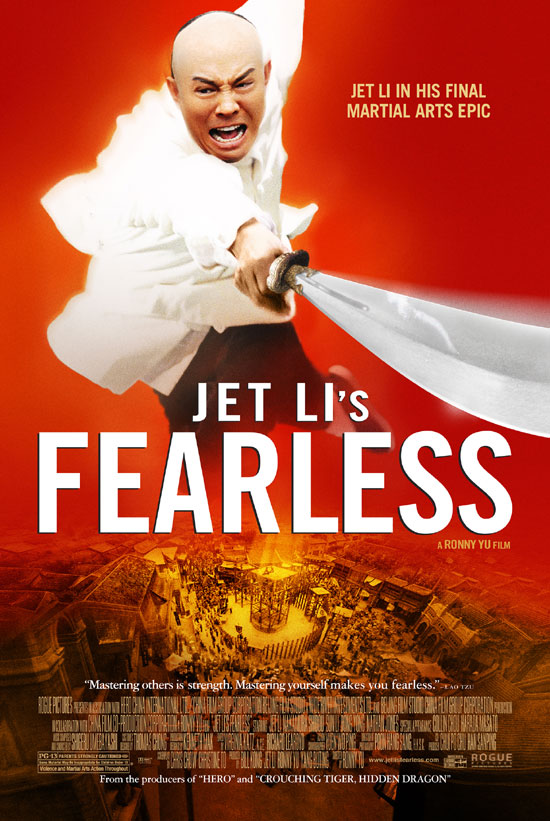 Fearless is by far Jet Li's