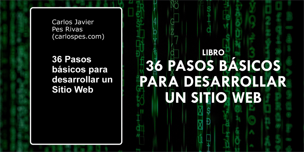 Libro 36 Pasos básicos para desarrollar un Sitio Web