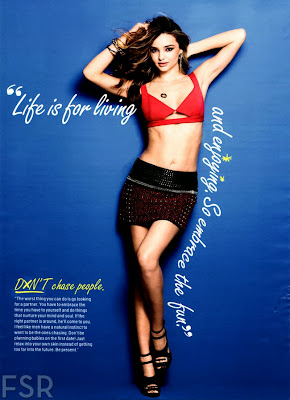 Miranda Kerr Cosmopolitan Magazine November 2013 photoshoot
