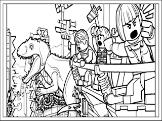 Desenhos do Jurassic World para Colorir