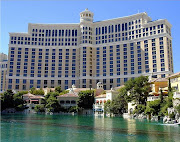 Today, 11th August, on the terrace of the Bellagio Hotel in Vegas, . (bellagio hotel las vegas)