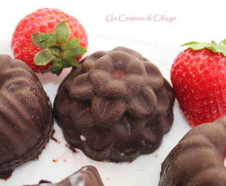 bonboniere con gelato alle fragole