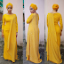 Actress Adunni Ade stuns in lovely yellow dress Fashion.