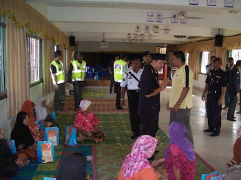 KSBK MENYAMBUT ROMBONGAN YDH OCPD K.BHARU & ROMBONGAN MELAWAT MANGSA BANJIR