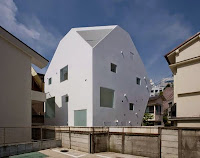 Tokyo Unusual House Design Plan Takes Modern Minimalist to The Next Level With a Clean White Palette and a Unique Shape