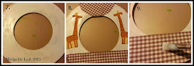 Make your own giraffe clock