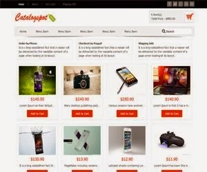 Online Store Responsive Blogger Template