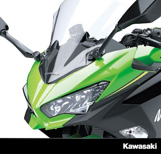 lampu depan modifikasi Kawasaki Ninja 250 cc 2018