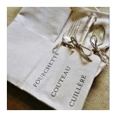 French Silverware Sleeve