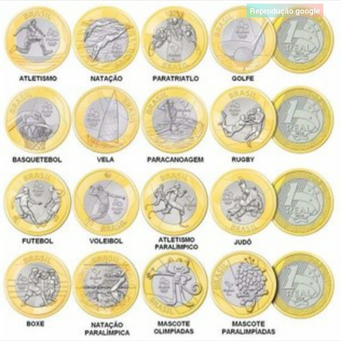 Quem tem moeda das olímpiadas para vender??