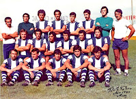 C. D. ALCOYANO - Alcoy, Alicante, España - Temporada 1974-75 - En esta temporada, el histórico Club Deportivo Alcoyano miltaba en Categoría Regional Preferente, tras haber descendido la anterior temporada desde la 3ª División