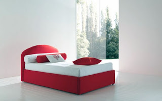 Modern Sleeper Sofas Design Decorate with red color