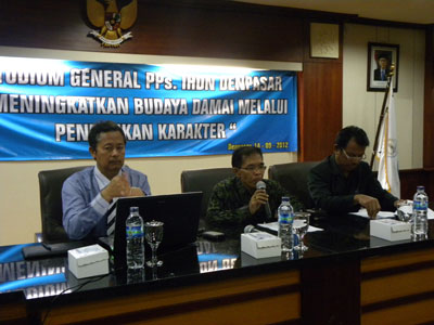 Program Pascasarjana IHDN Denpasar: Studiun General PPs 